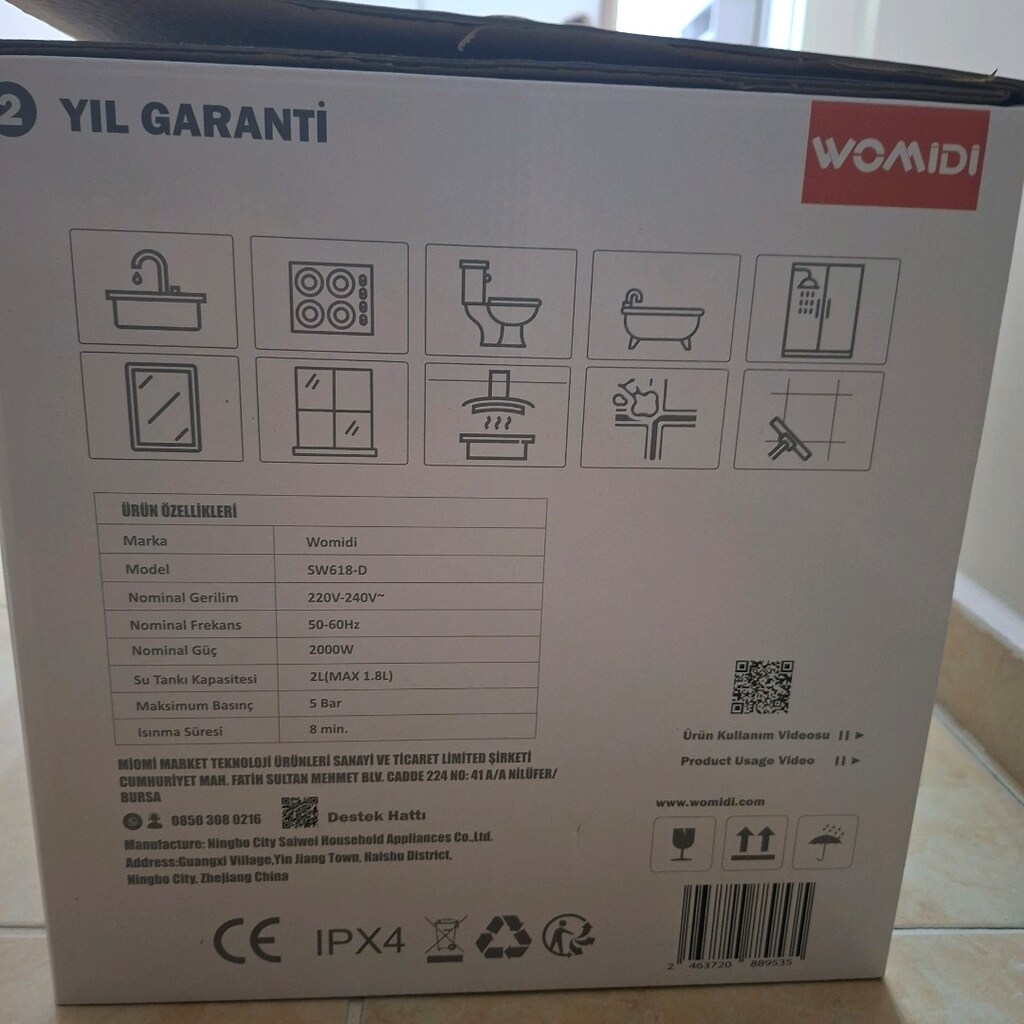 Womidi Buharlı Temizleyici - 7