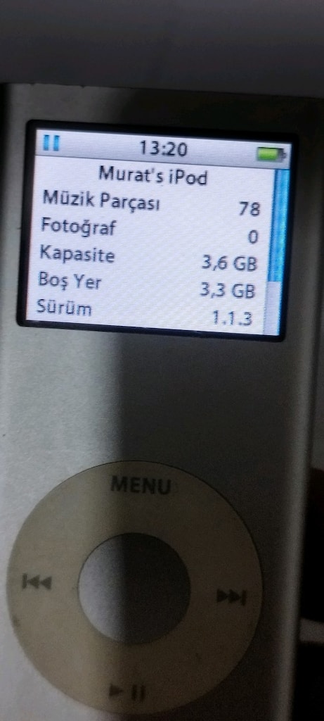 Apple ipod nano 2. Nesil - 3