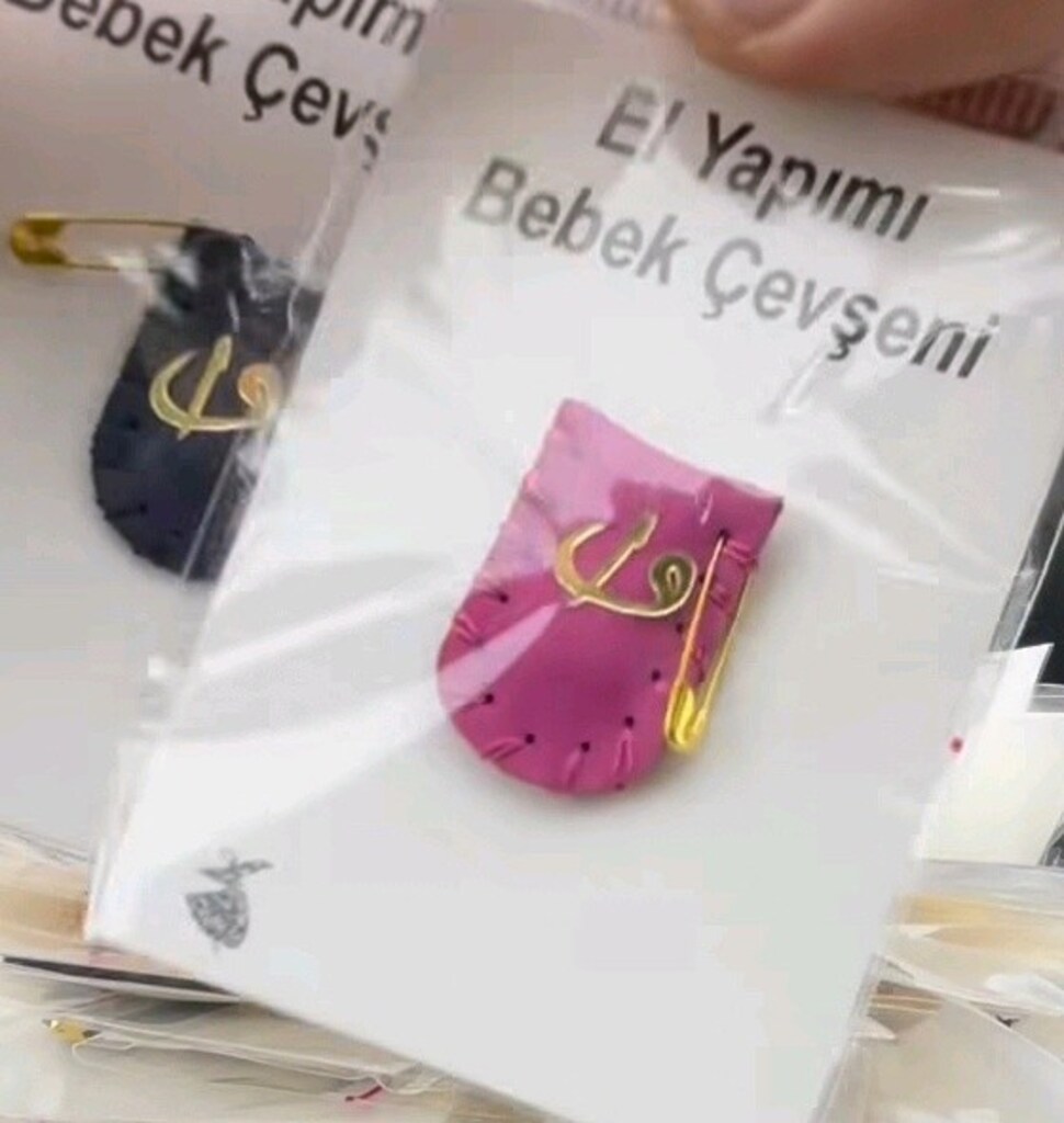 bebekler için el yapımı deri cevsen hediyelik - 2