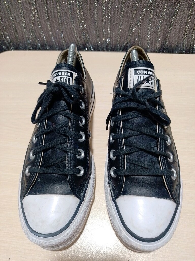 Converse Deri Siyah Sneaker...39 numara