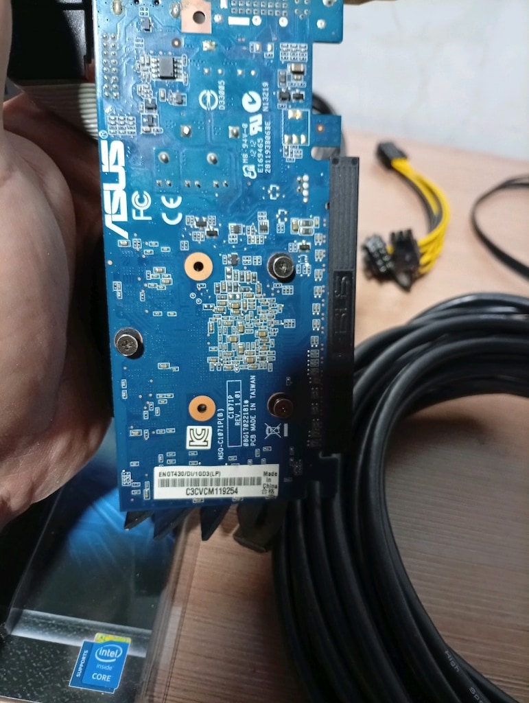 bilgisayar masa üstü boş kasa hdmı kablo ekran kartı Asus - 3