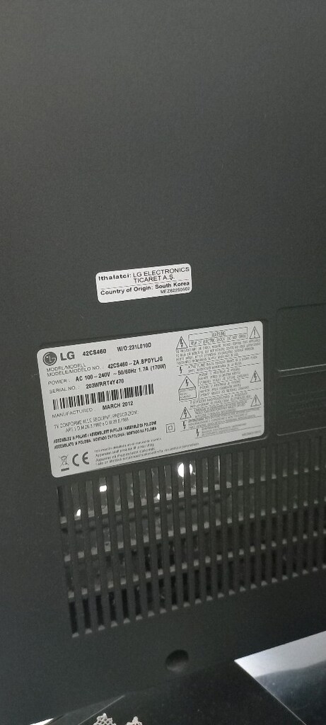 LG LCD 42 İNÇ ORJİNAL TV - 9