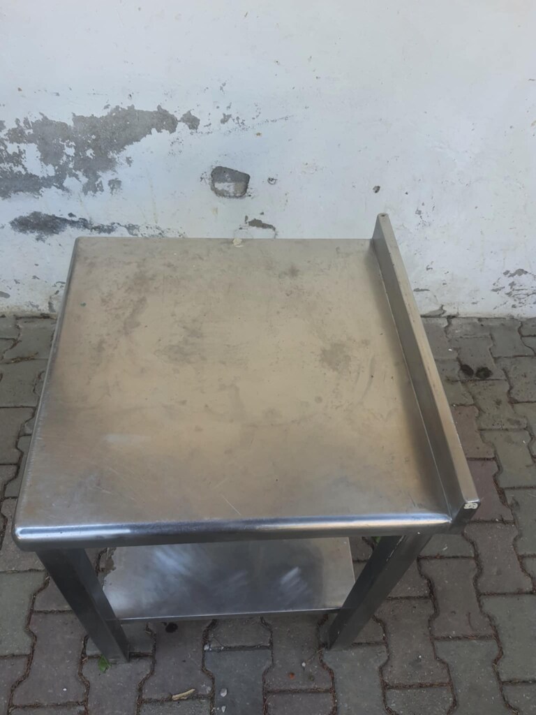 Krom paslanmaz tezgah 1 adet ürün dosta gider ürün temiz ve sağlamdır - 4