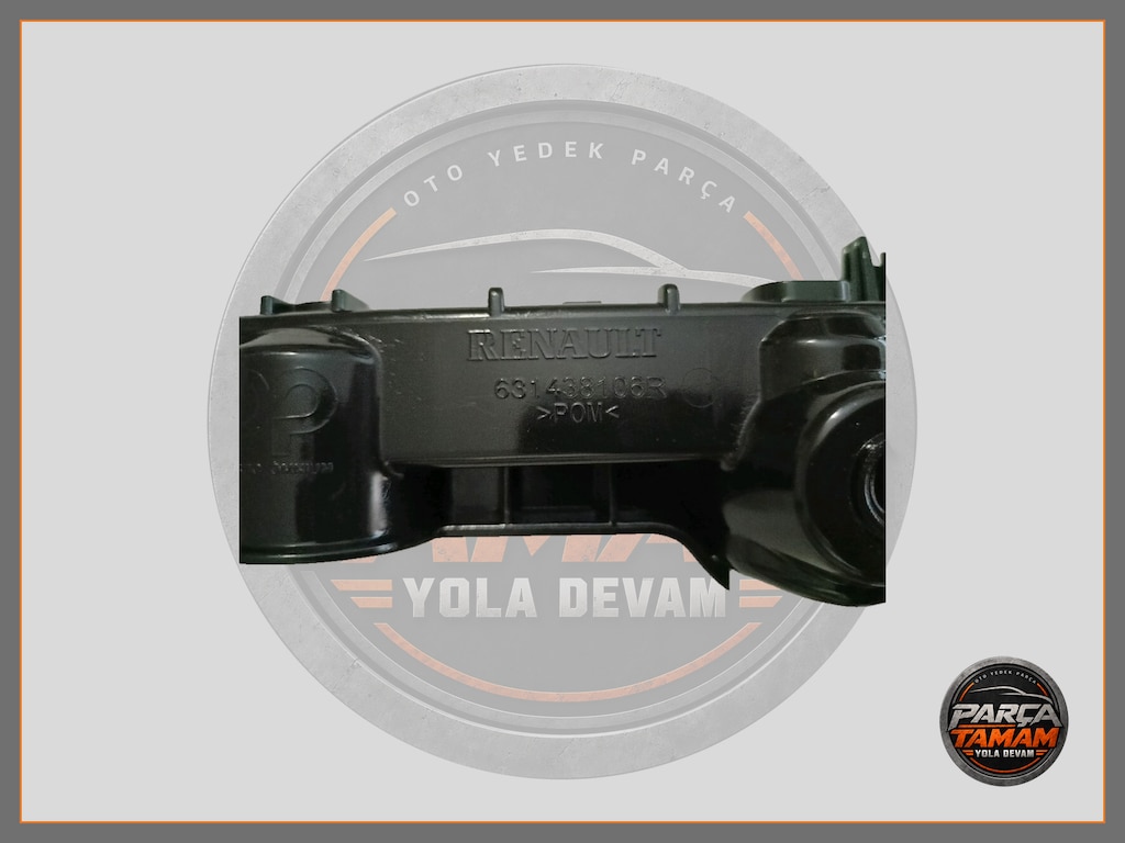 RENAULT CLIO 5 CAPTUR 2 SOL ÖN TAMPON BRAKETİ 631416106R - 2
