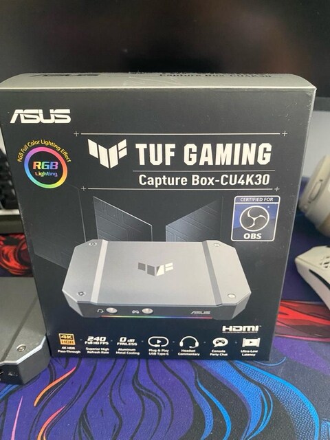 Sıfır Ayarında Asus TUF Gaming CU4K30 Capture Card - Kutulu