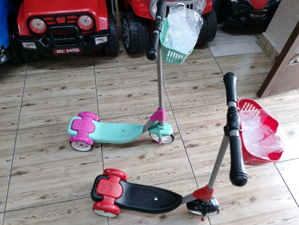 SCOOTER 50KG KAPASİTELİ DÖNERLİ DİREKSİYON - 2