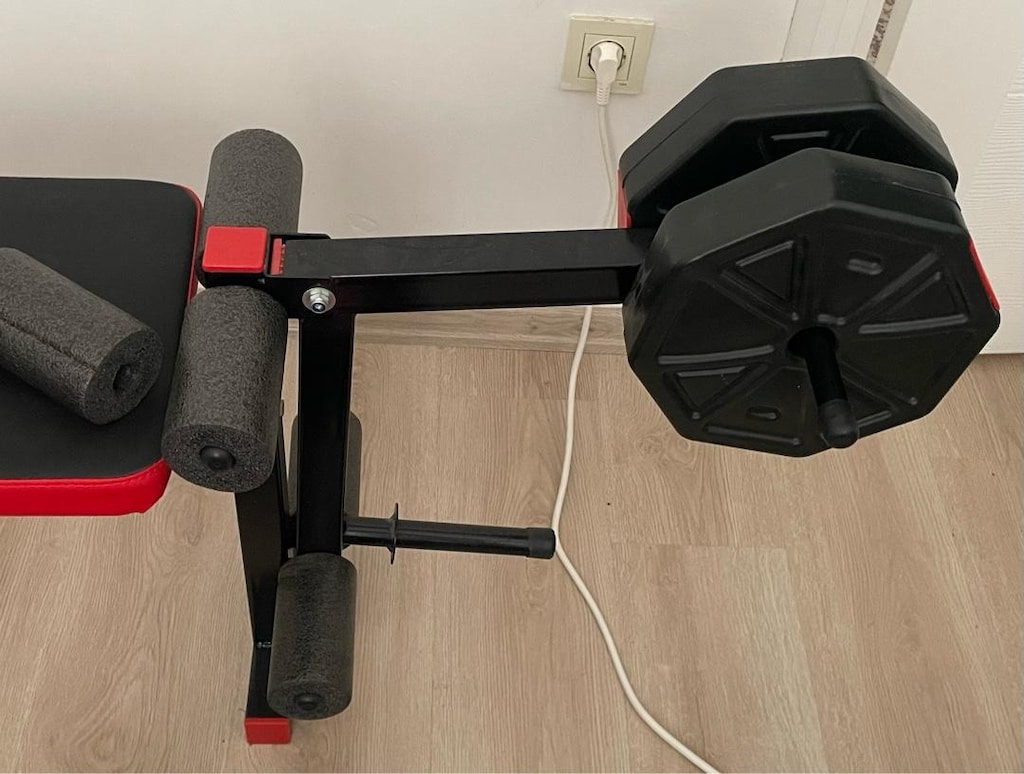 Bench Press Sehpası ve 30kg ağırlık seti - 8