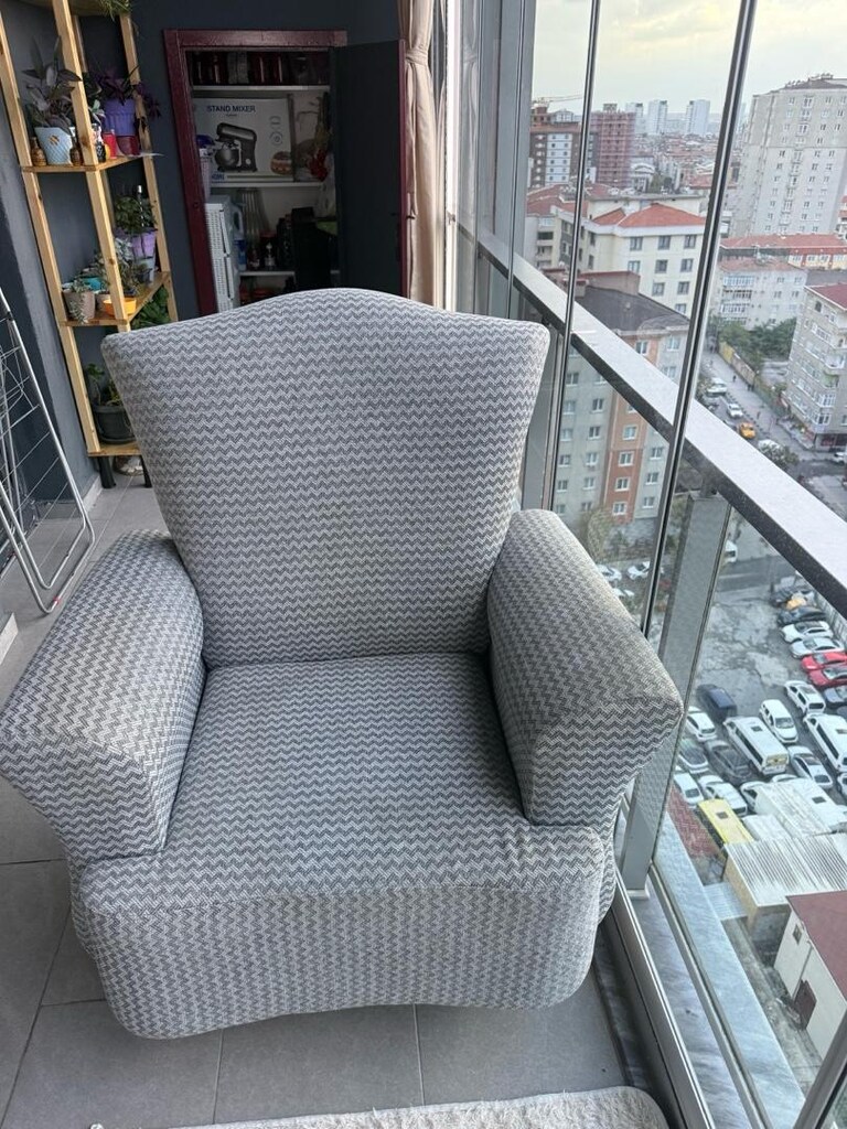 Berjer, yatak olan çift koltuk - 2