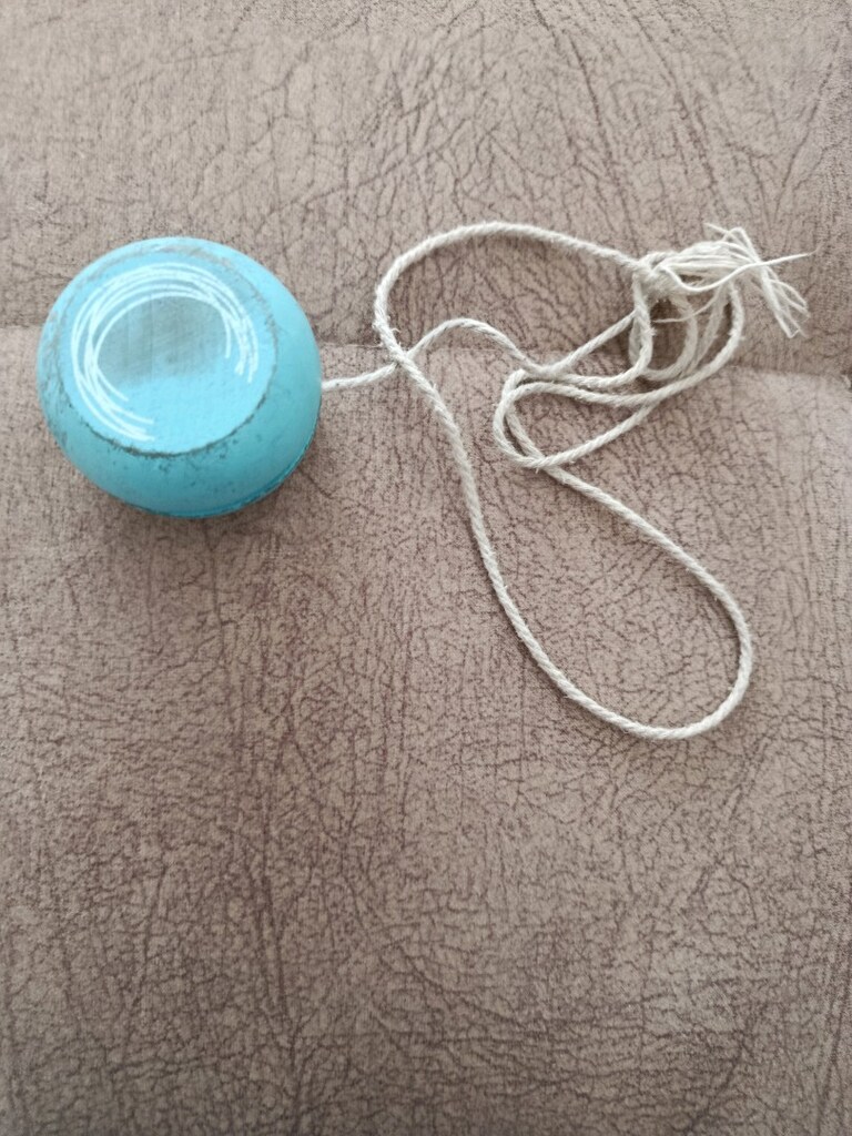antika ahşap yoyo - 2