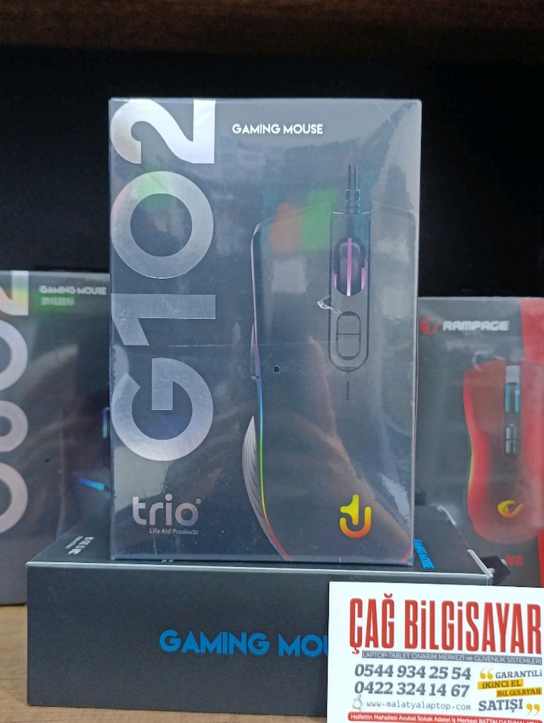 Sıfır Kapalı Kutu G102 Trio RGB Kablolu Gaming Mouse - 3