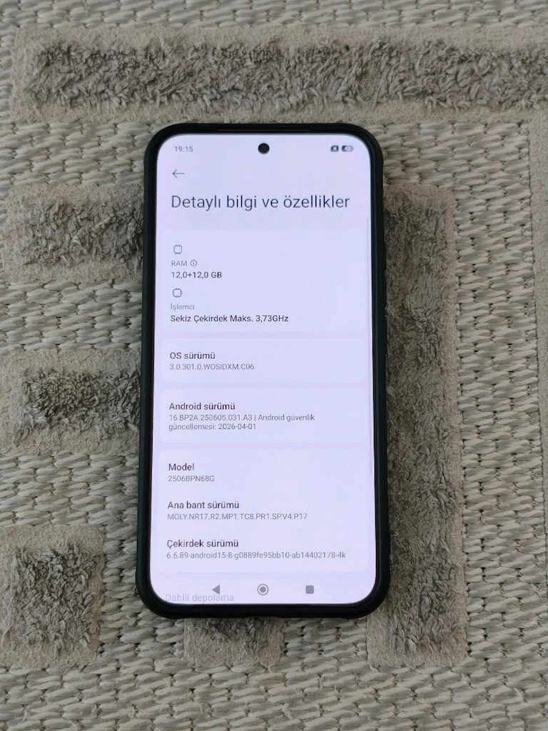 Xiaomi Mi 15 T Pro 512 GB 12+12 Ram Sıfırdan farksız - 4