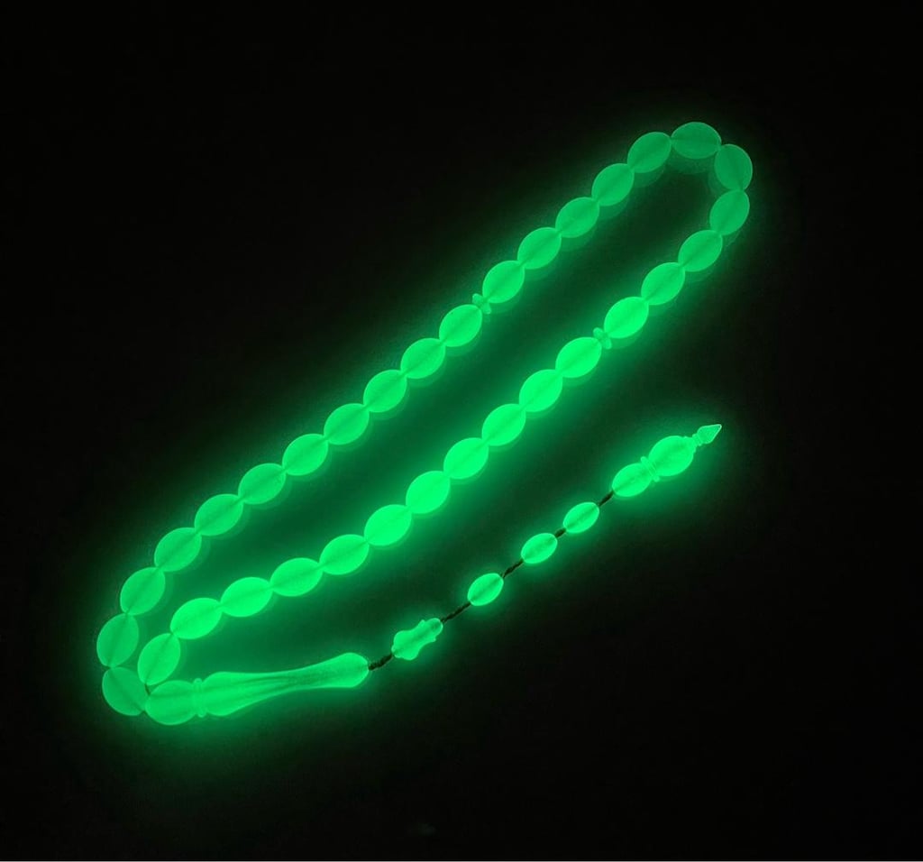 NEON YEŞİLİ USTA İŞİ KEDİ GÖZÜ - 3