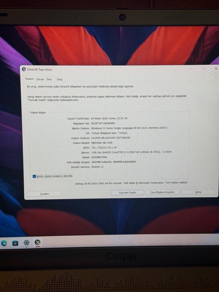 Casper Nirvana C500 Dizüstü Laptop - 3