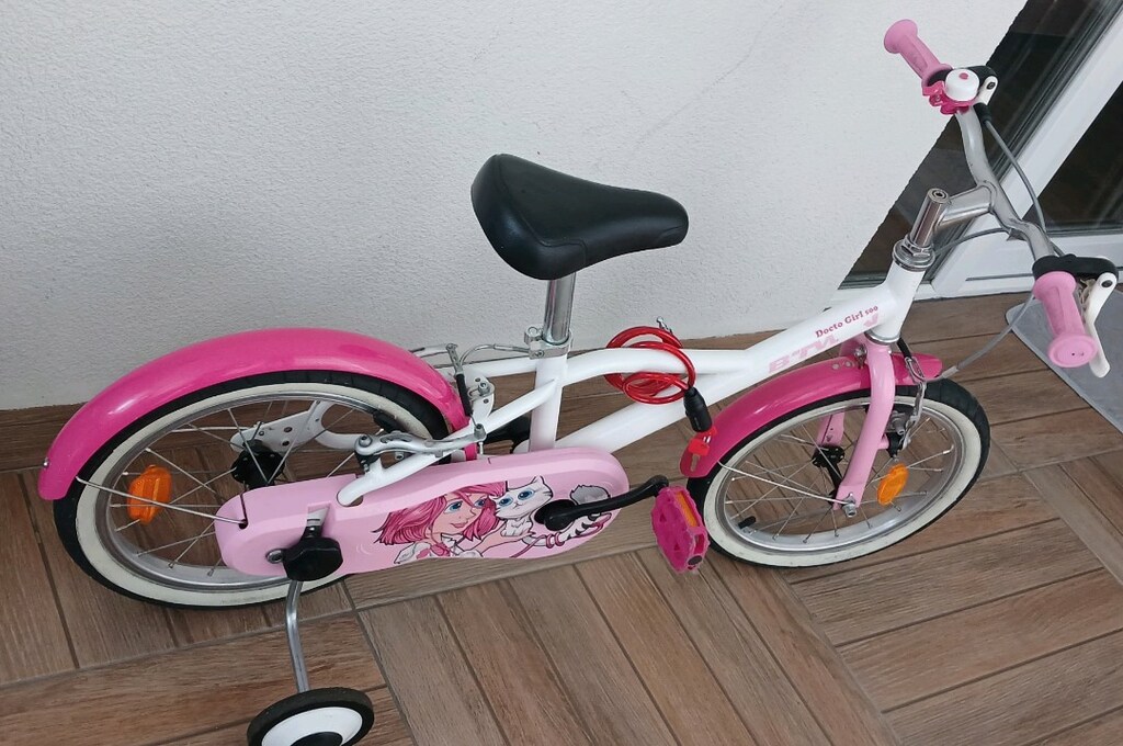 btwin çocuk bisikleti 16 jant Decathlon YENİ GİBİ Ön Sepetli de var - 2