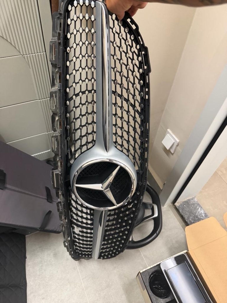 Mercedes C180 orjinal difizör egzoz uçları - 4