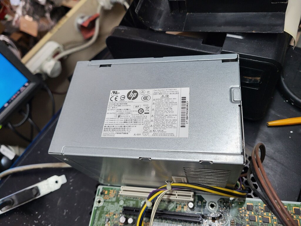 Power Supply 320W For HP8300 6300MT PS-4321-2 D10-320P1A CFH0320 - 7