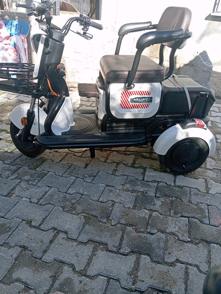 ELEKTRİKLİ 3 TEKERLEKLİ MOTOR PLAKALI RUHSATLI 10 AY GARANTİSİ VAR VAN - 4