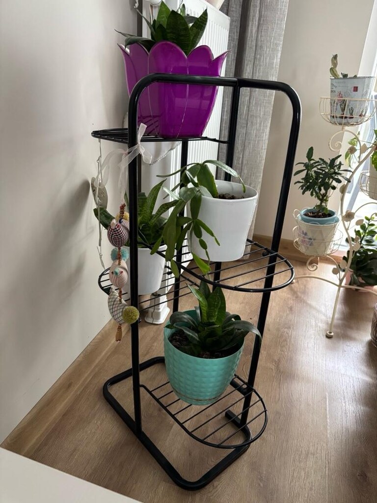 çok yeni diyah metal şık çiçeklik 83x52 ölçü - 2