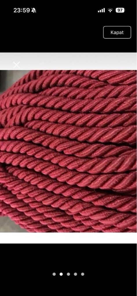 halat ip ve polyester nakış ipi - 2