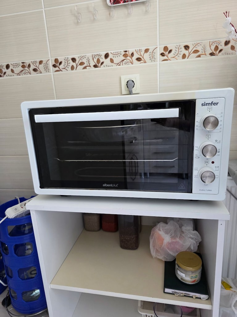 Simfer 4502 Beyaz 45 LT Turbo Fan Mini / Midi Fırın - 2