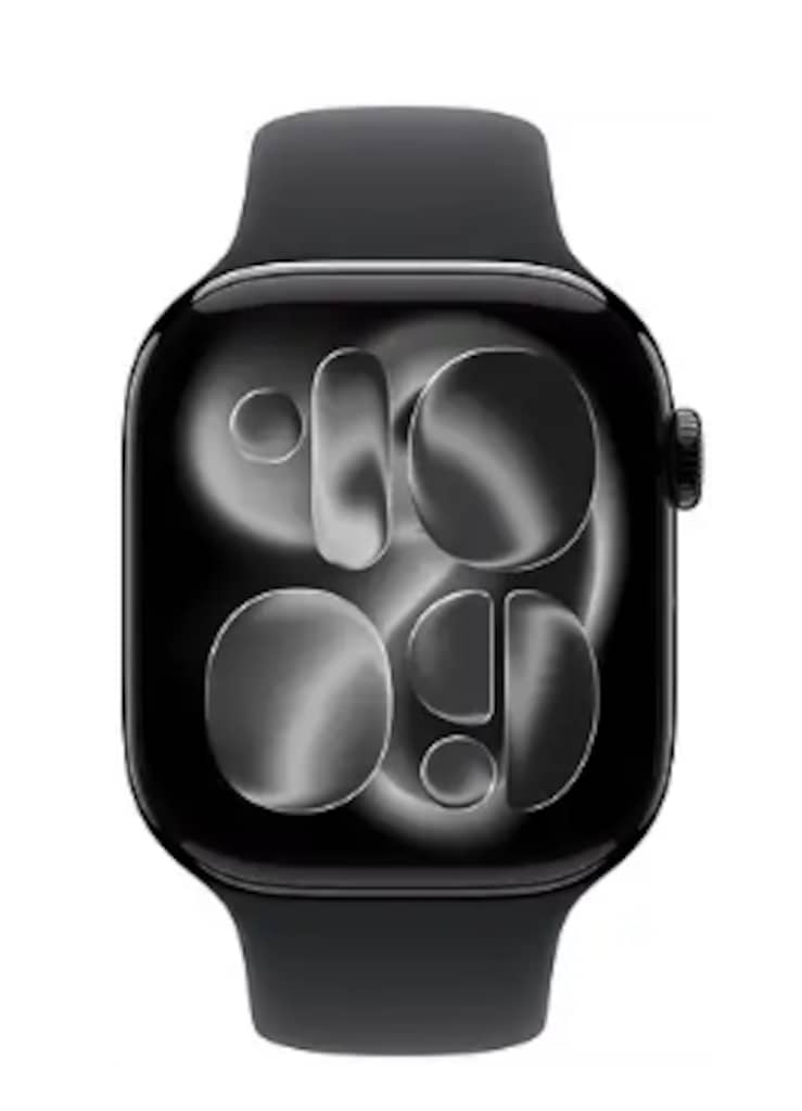 AppleWatch Series 11 46mm JetSiyah Alüminyum Kasa ve Siyah Spor Kordon - 3