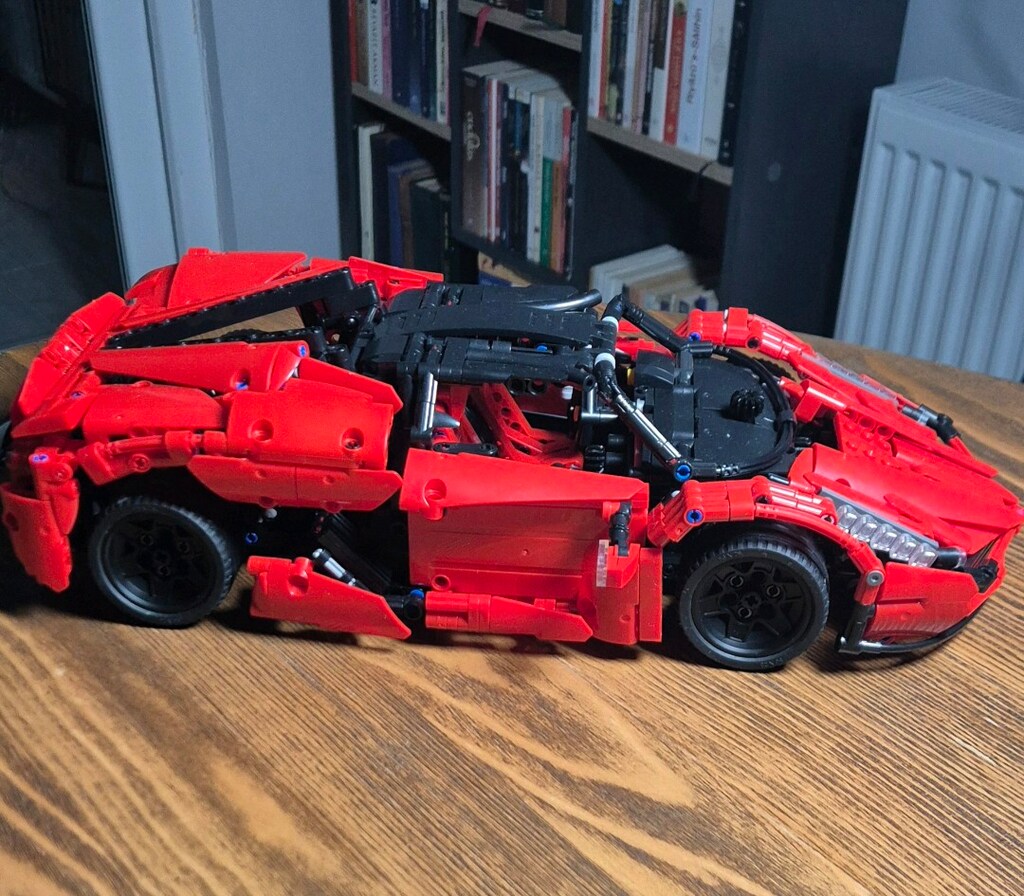 ZheGao 1580 Parça Ferrari Lego 1:10 Büyük Ölçek - 12