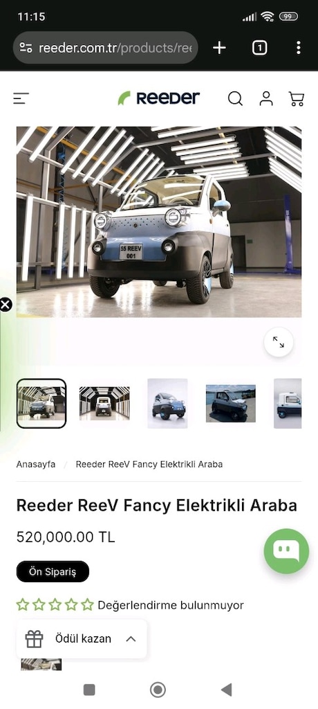 Reeder elektrikli araba 2025 model - 4