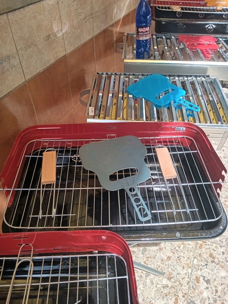 mangal çeşitleri katlanır ayaklı barbekü - 6