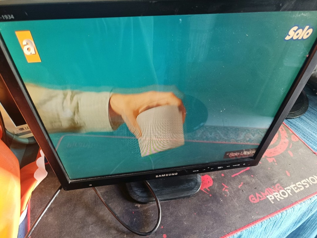 HDMI VGA Hoparlör Monitör& TV 19" süper - 6
