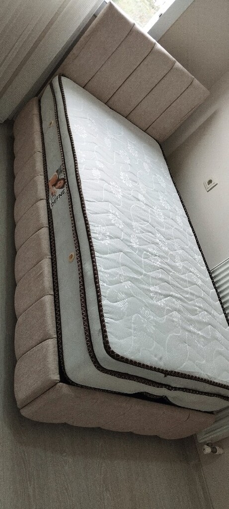 90/190 cm'lik baza Başlık yatak takım sandıklı baza - 2