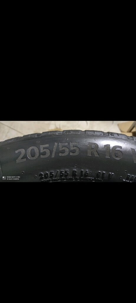 205/55/16 YAZLIK CONTİNENTAL MARKA 4 ADET FİYATI TOPLAM 2850 tl - 5