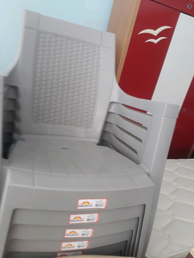 plastik sandalye sıfır - 6