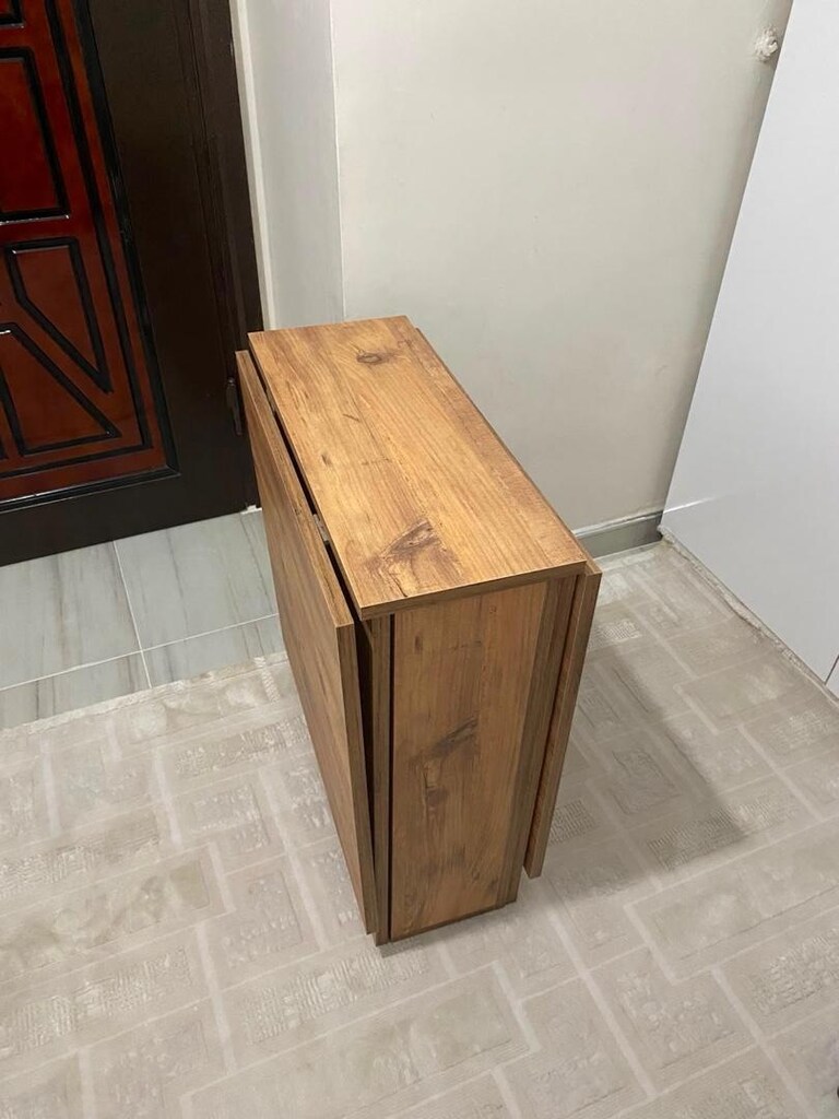 açılır masa sıfır üründür dolaplı portatif masa - 3