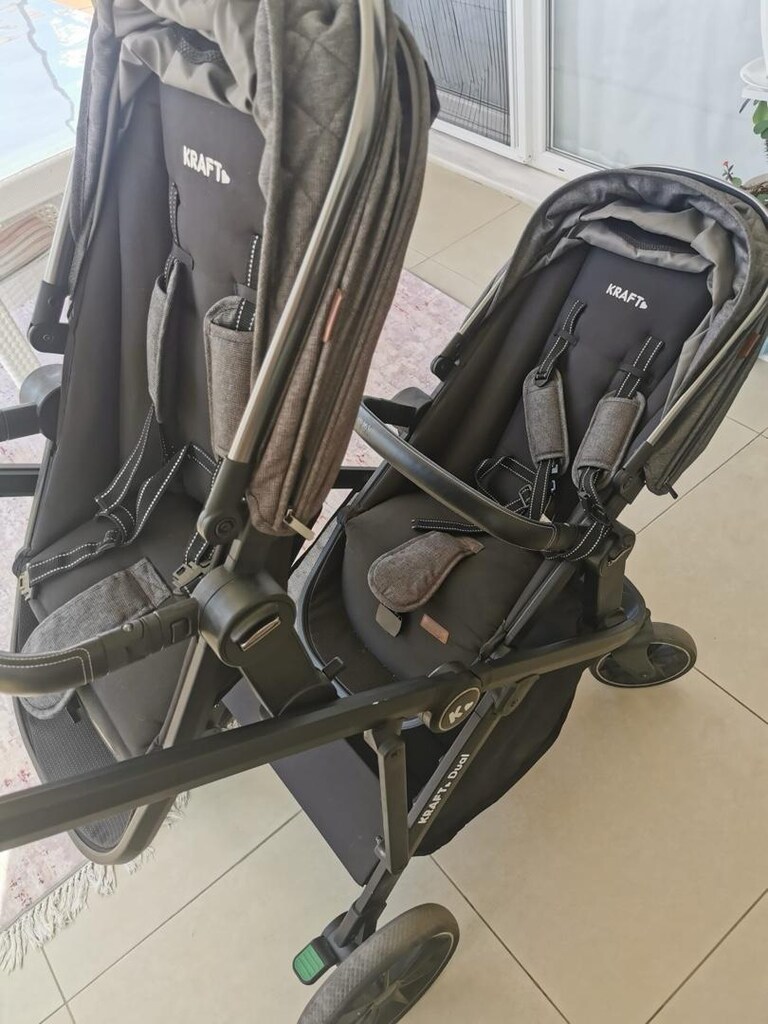 Kraft ikiz bebek arabası - 12