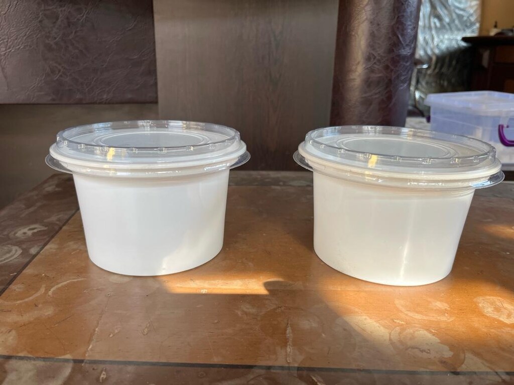 1 lt plastik kaplar - 4