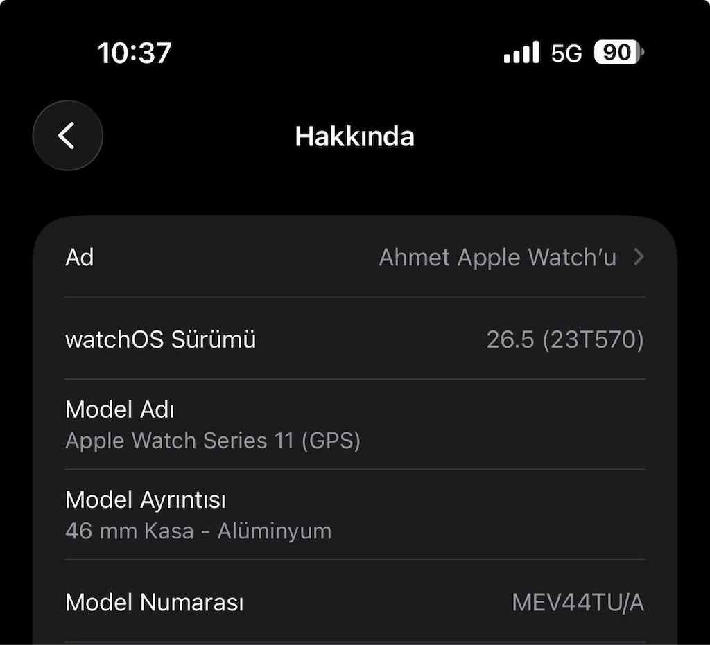 APPLE WATCH SERİES 11 46mm - 3