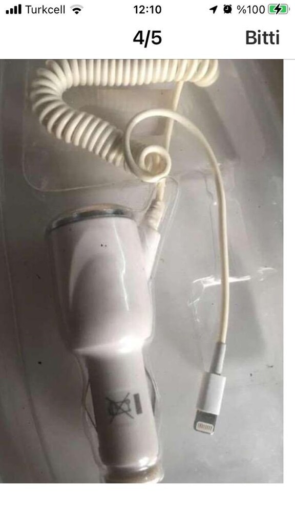 İphone araç şarj cihazı - 2