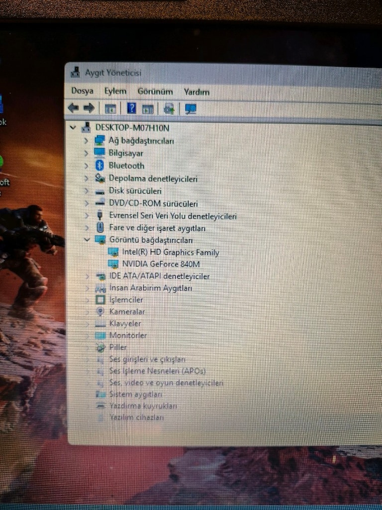Laptop DELL i7 İşlemci NVIDIA Ekran Kartı 240GB SSD 8GB Ram Pil Sağlam - 6