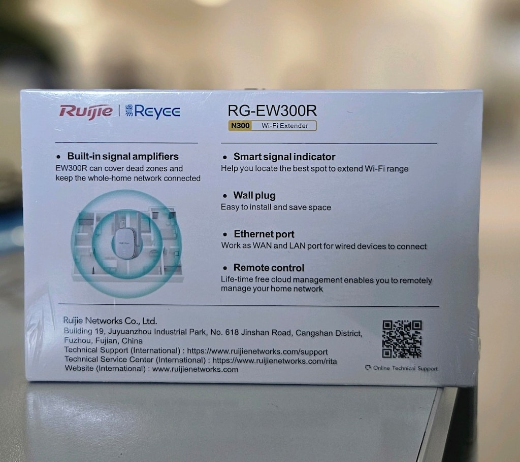 Ruijie Reyee RG-EW300R 300MPS Priz Tipi Menzil Genişletici - 2
