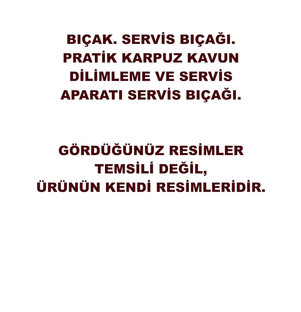 BIÇAK. SERVİS BIÇAĞI. PRATİK SERVİS BIÇAĞI. - 9