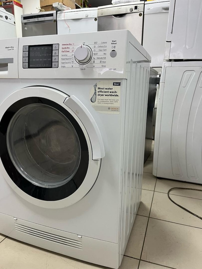 bosch 7/4 tertemiz sıfır ayarında çamaşır makinesi yurt dışı üretim - 3