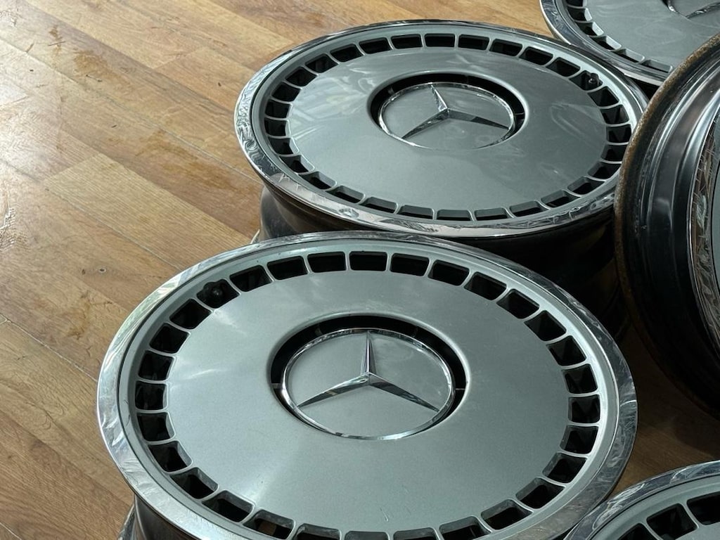 Orjinal 16 inç Direkt Uyumlu W124-W201 jant-nikelajlı kapak Mercedes - 10