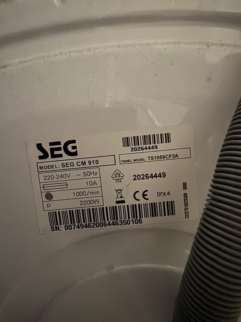 SEG CM-910 ÇAMAŞIR MAKİNESİ - 5