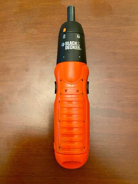 Black & Decker Turuncu Pilli Tornavida