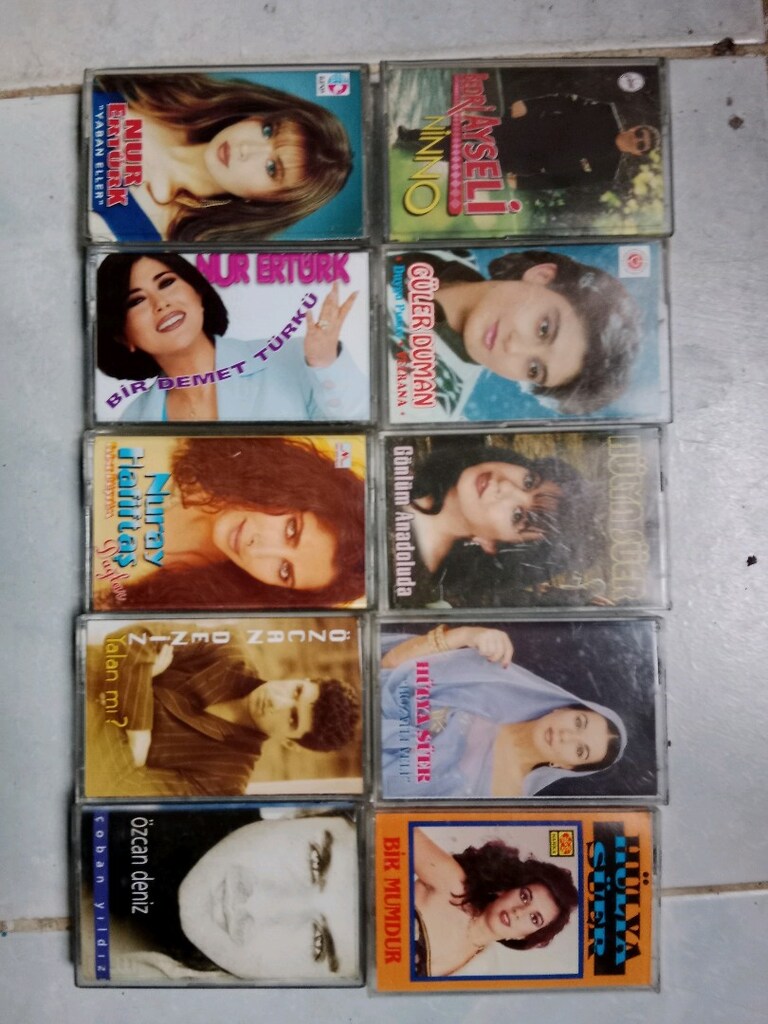 cd halk müziği 10 adet - 2