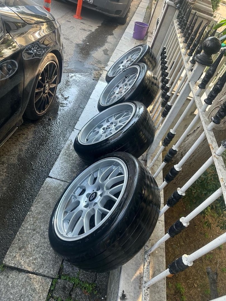 SPOR JANT LENSO RİKEN LASTİK TAKIMI 225 40 18 BİJON 5X114.3 TMZZ - 4