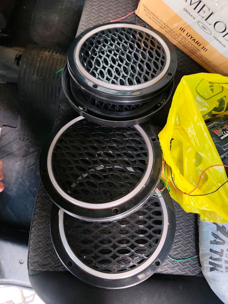 reis audio mitran takim 16 cm saglm kapaklar var 4 adt - 9