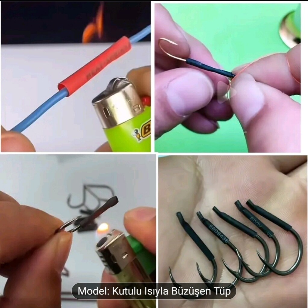 164 Parça ısıyla büzüşen kablo bağlantısı. Sıfır. Yurt dışı ürünü. - 10