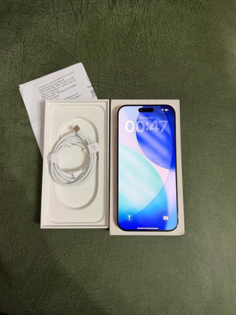 iphone 16pro max (garantili pil 90) - 4