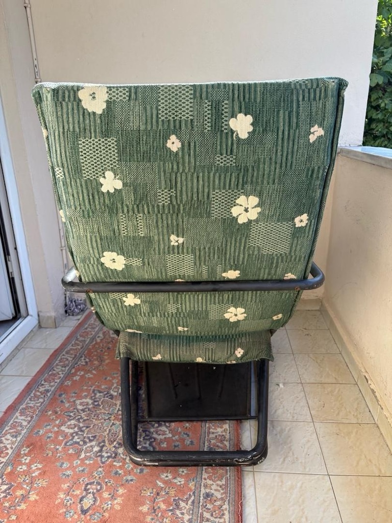 IKEA Vintage Metal Gövdeli Sallanan Koltuk / Sandalye - 3